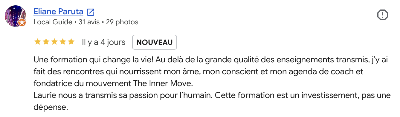Avis Google