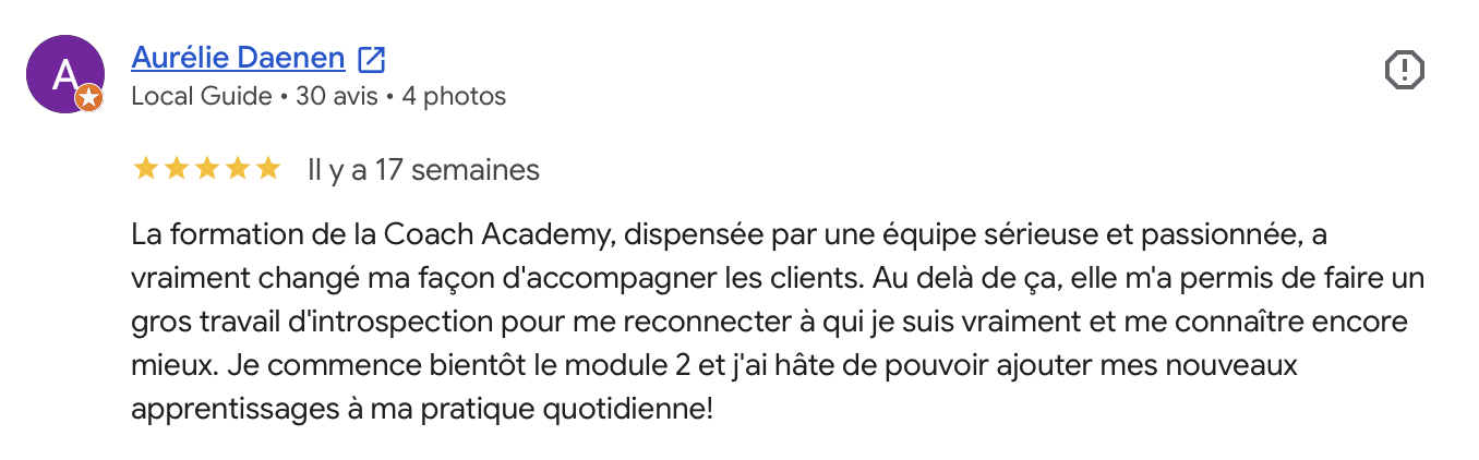 Avis Google