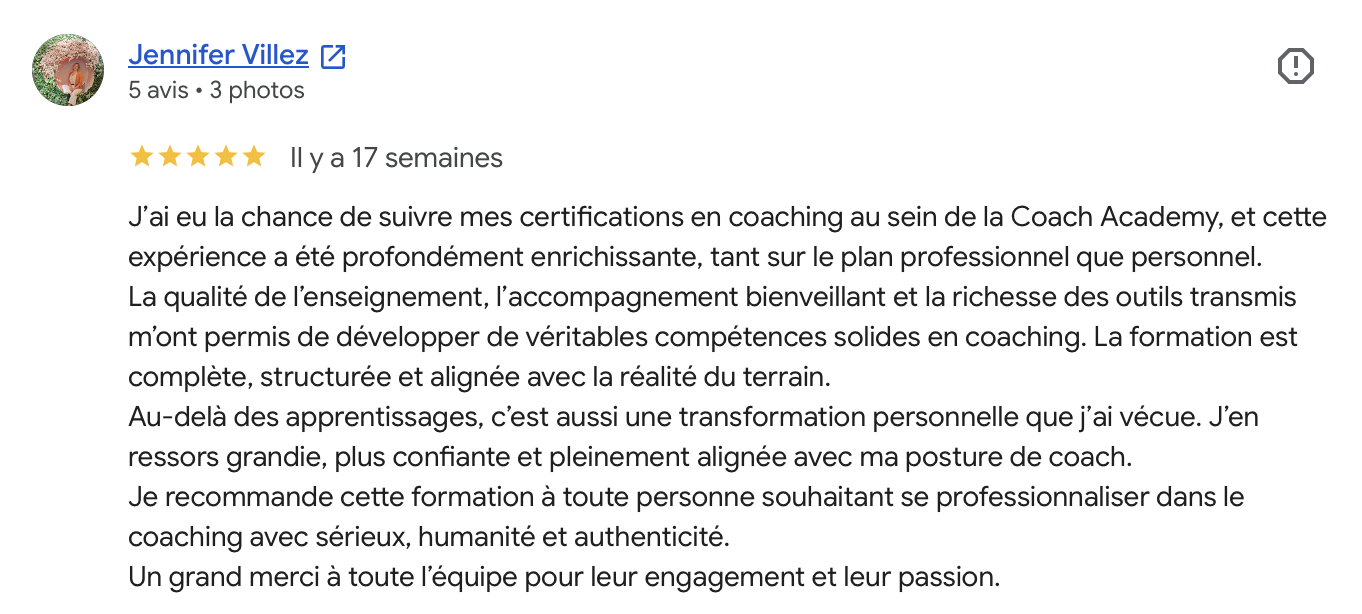 Avis Google