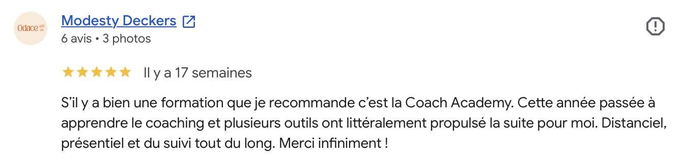 Avis Google