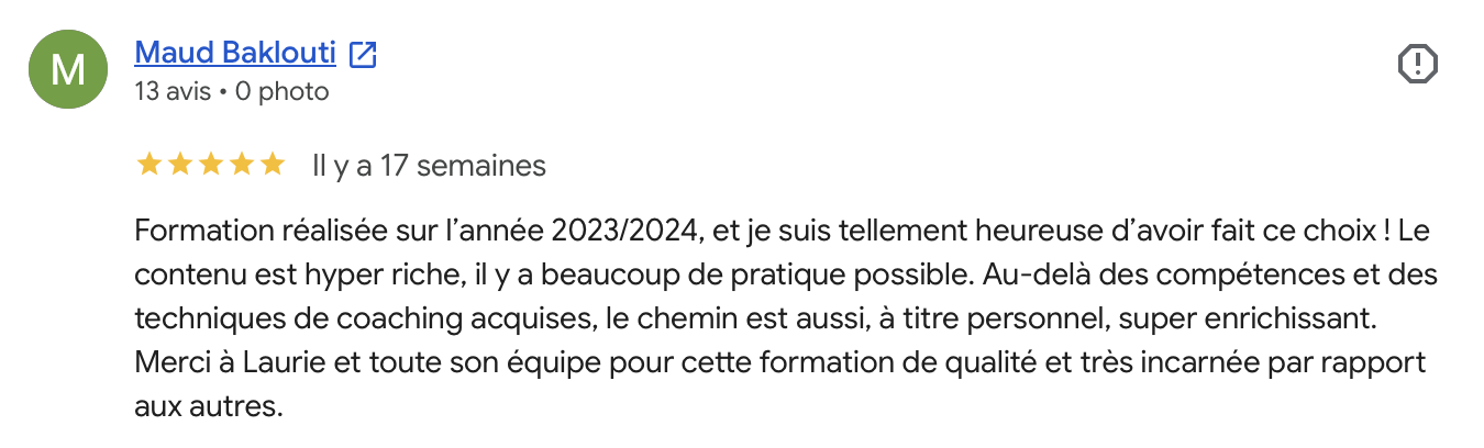 Avis Google