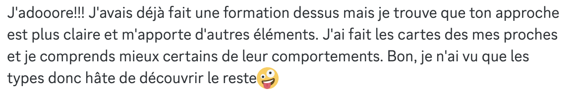 Message d'élève