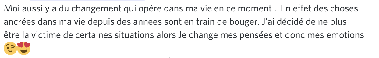 Message d'élève