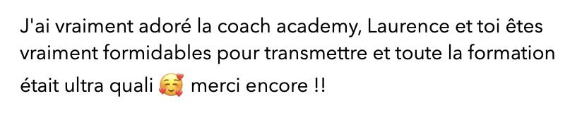Message d'élève